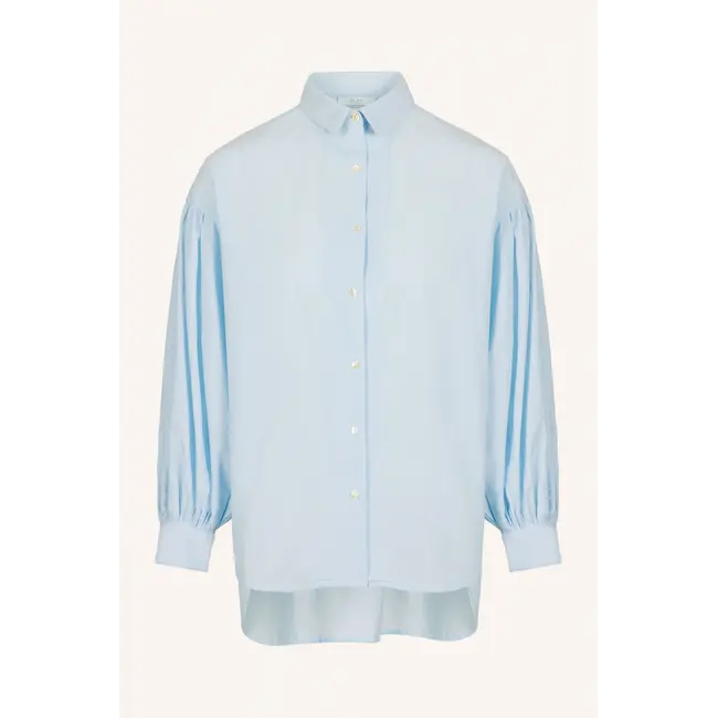 Sarah chambray blouse Light Blue