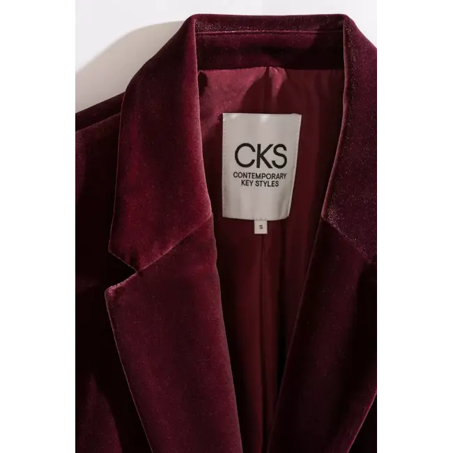 CLAZER blazer red dark