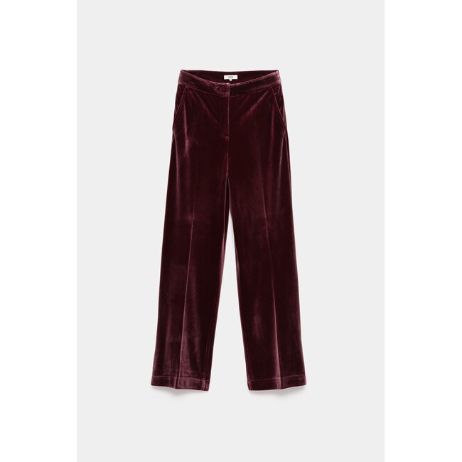 TONKSONA pantalon red dark