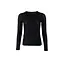 Black Colour LUREX top ZWART