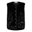 HAUTE L'AMITIÉ Fur vest Black