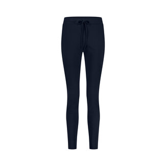 Studio Anneloes DOWNSTAIRS BONDED TROUSERS – DARK BLUE