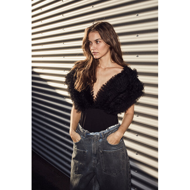 Flip Waist Pocket Tall Jeans Black Black