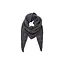Black Colour Bcdell mini scarf grey mel