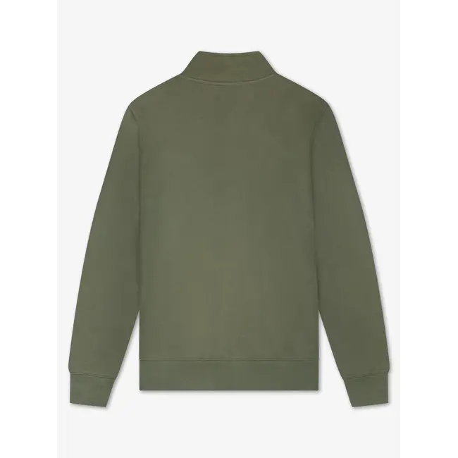 Law Of The Sea MIND HALF ZIP SWEATER Vetiver