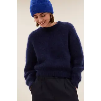 BY-BAR logo beanie queens blue