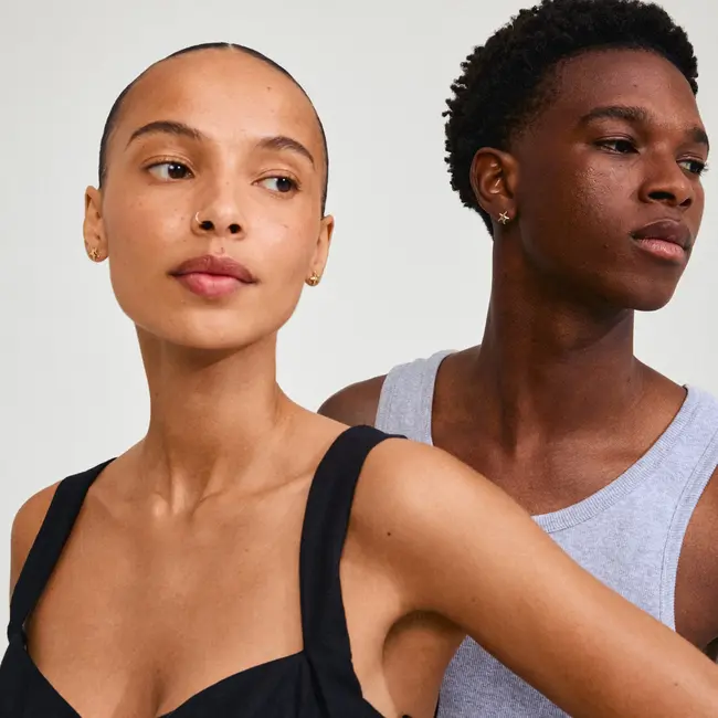 ANDRÉ oorbellen gold-plated