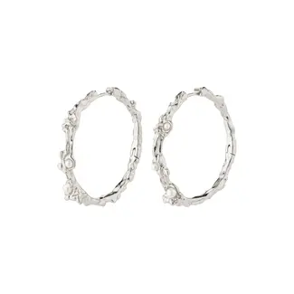 Pilgrim RAELYNN oorbellen silver-plated