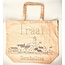 Fraai canvas shopper Nude West print