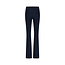 FLAIR LONG BONDED TROUSERS – DARK BLUE