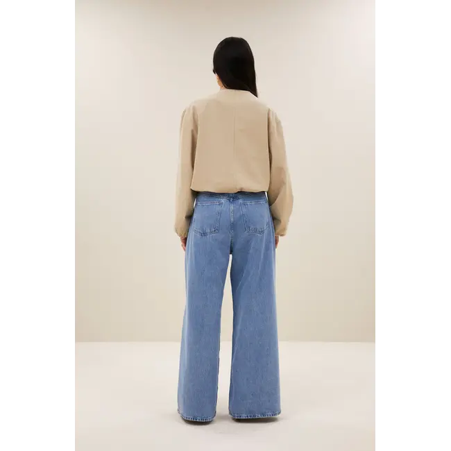 Maggie Canvas Jacket Dark Sand