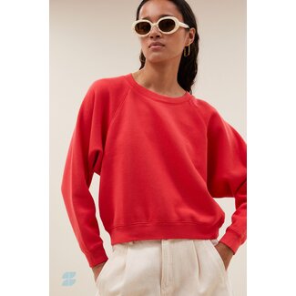 BY BAR Carrie Sweater Poppy Red