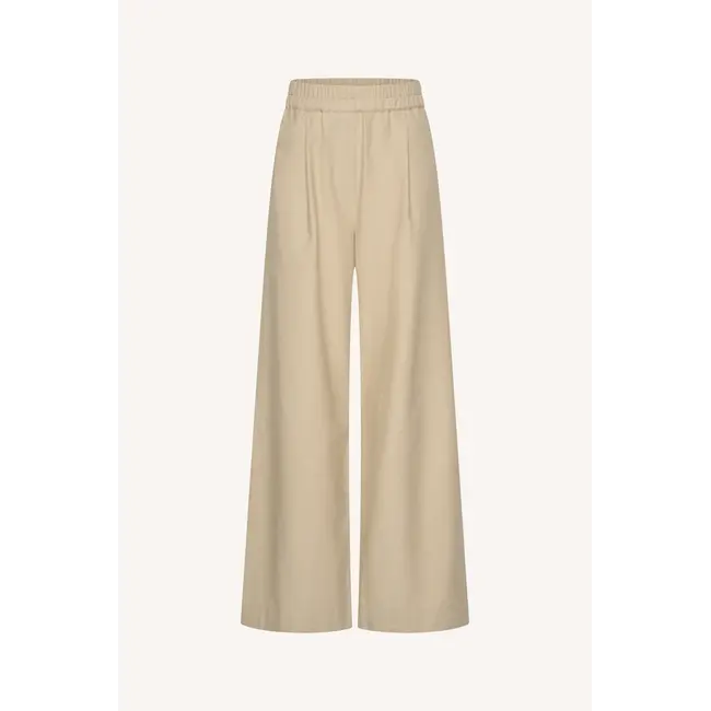 Benji Canvas Pants Dark Sand