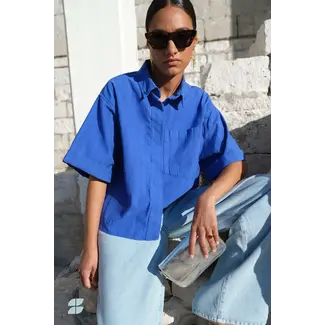 BY-BAR Novi Blouse Azul Blue