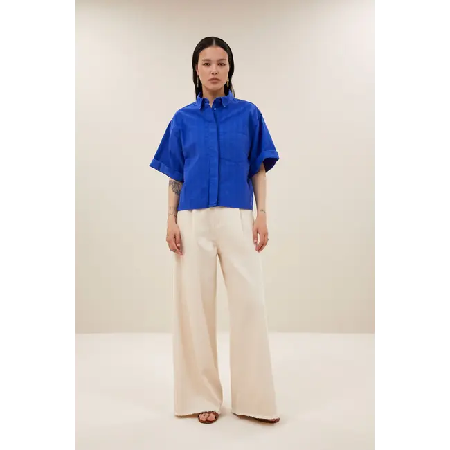 Novi Blouse Azul Blue