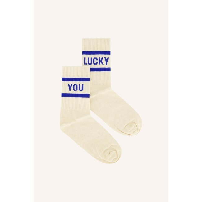 Lucky Oyster Socks Kingsblue