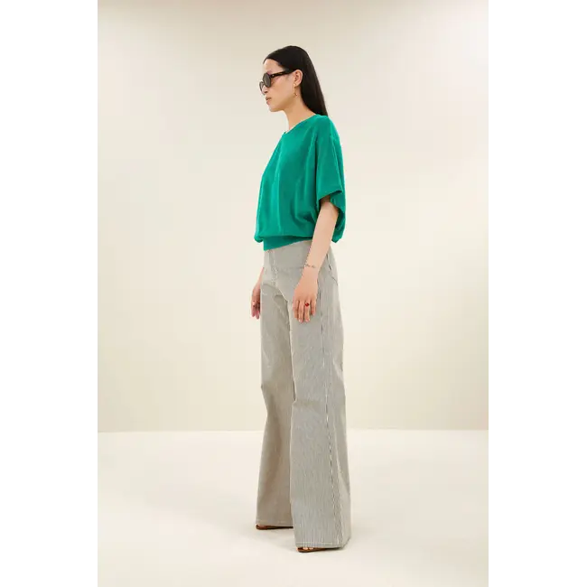 Nuki Slub Top Green Lake