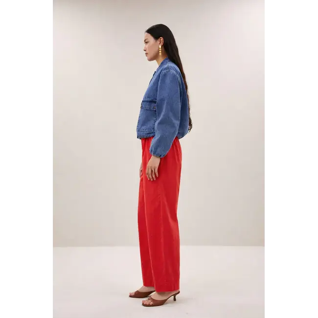 Maggie Denim Jacket Mid Denim