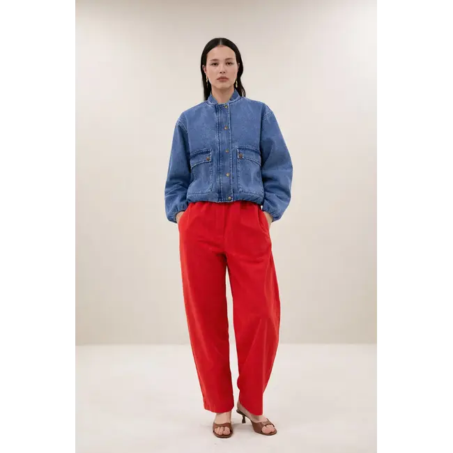 Maggie Denim Jacket Mid Denim