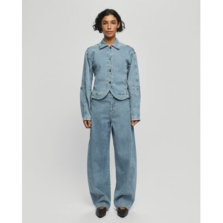 MSCH Copenhagen MSCHKobane Tua Barrel Jeans Light Blue Wash Blue