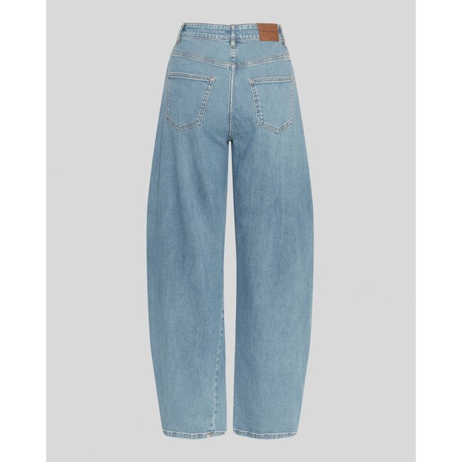 MSCHKobane Tua Barrel Jeans Light Blue Wash Blue