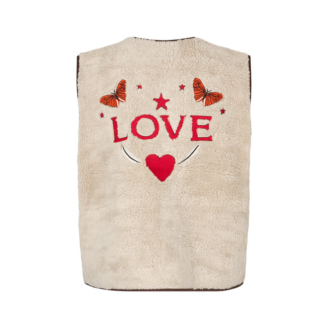 JaceLL Love Vest SL Beige