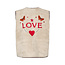 JaceLL Love Vest SL Beige