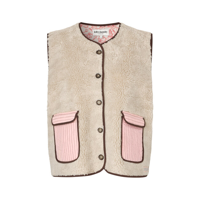JaceLL Love Vest SL Beige
