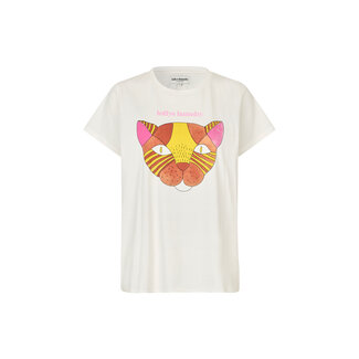 Lollys Laundry Roma Kat T-Shirt White