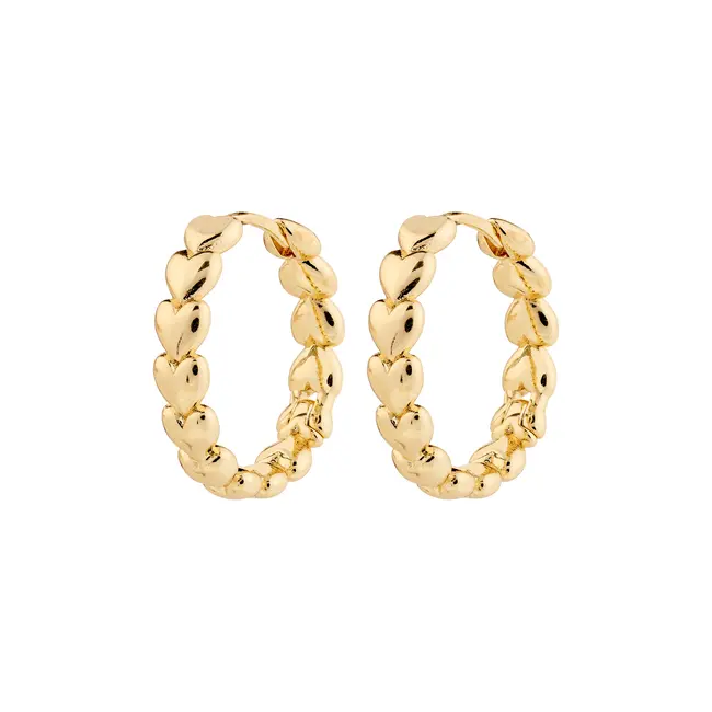 MAEVE hoop earrings gold-plated