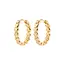 MAEVE hoop earrings gold-plated