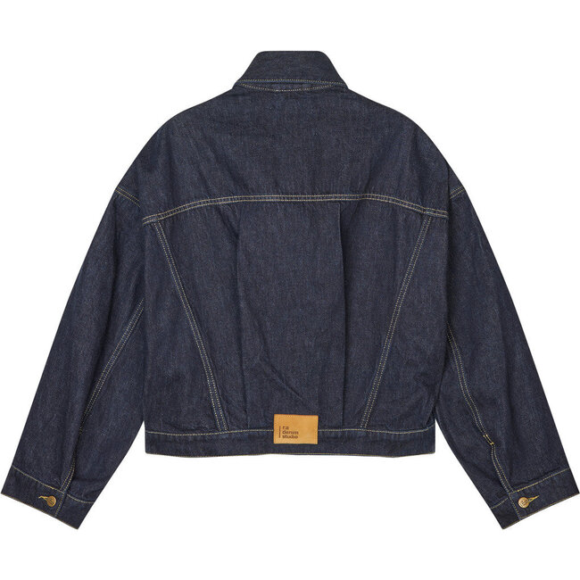 D15 Oversize Jacket Mid Blue