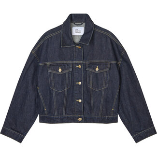 R.A Denim Studio D15 Oversize Jacket Mid Blue