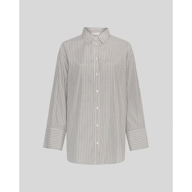 MSCHRabea Zenika Shirt STP Egret M Trail White