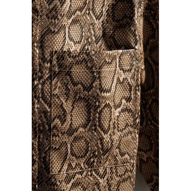 Blouse slangen print