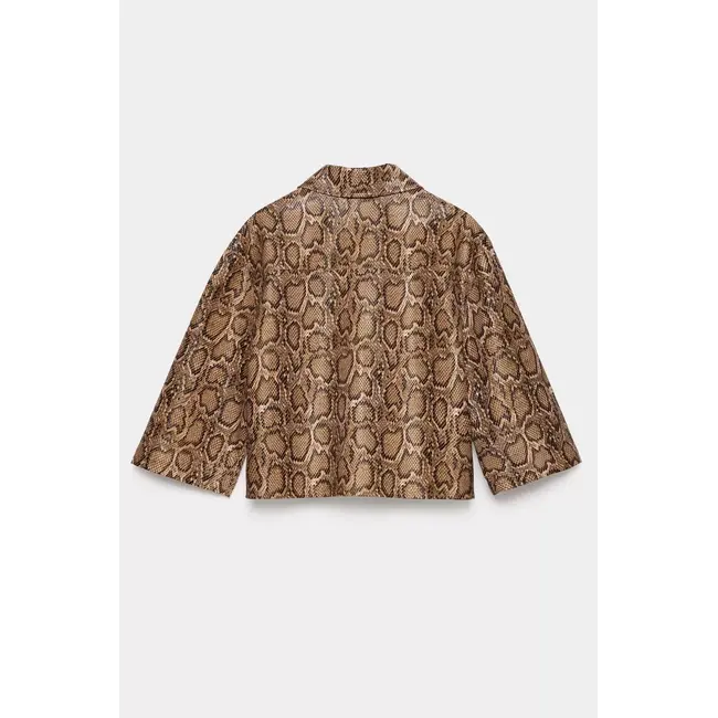 Blouse slangen print