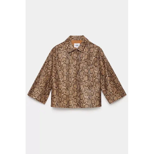 Blouse slangen print