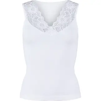 Tim & Simonsen Kanten hemdje Bianco/white