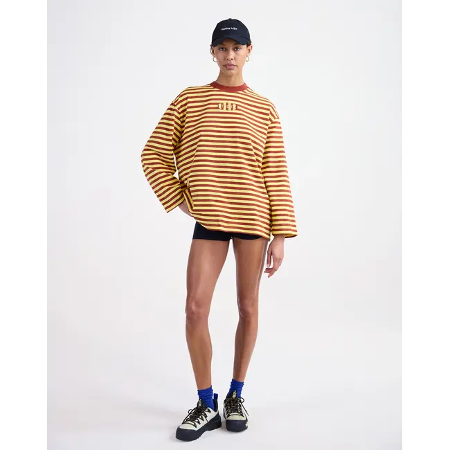 Pia Skate Tee Wide Sleeves Yellow