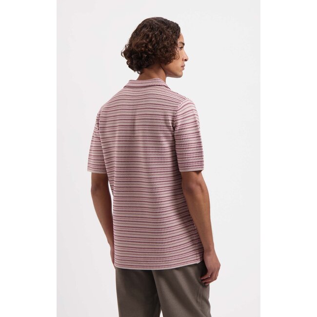 VAGUE MULTI COLOUR POLO Almond Milk