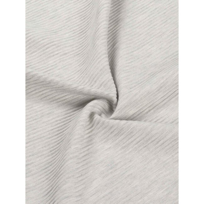 DRIP STRUCTURED JERSEY SHIRT Grey Melange