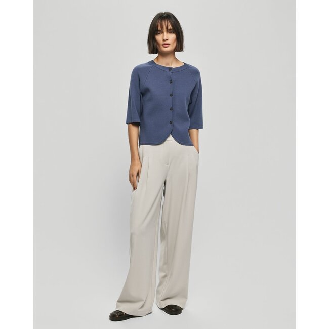 MSCHAubree East 2/4 Cardigan Vintage Indigo Blue