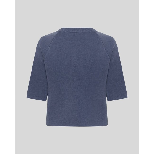 MSCHAubree East 2/4 Cardigan Vintage Indigo Blue