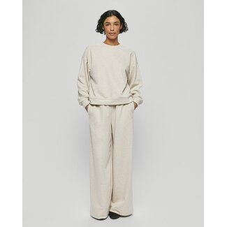 MSCH Copenhagen MSCHTaia Briena Sweat Pants Oatmeal Melange Beige