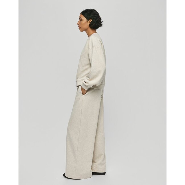 MSCHTaia Briena Sweat Pants Oatmeal Melange Beige