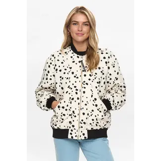 Nümph Gestipte bomber jas Pristine