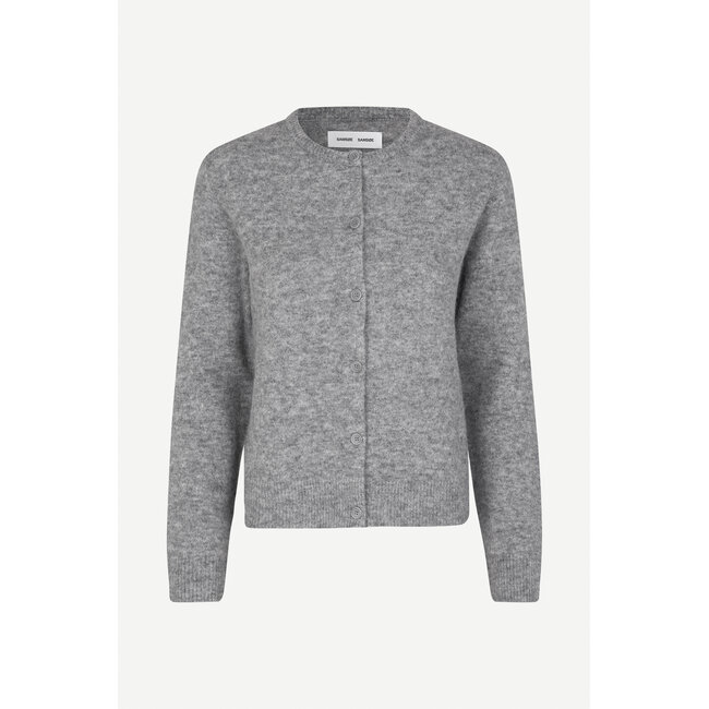 NOR gebreid vestje Grey Mel.