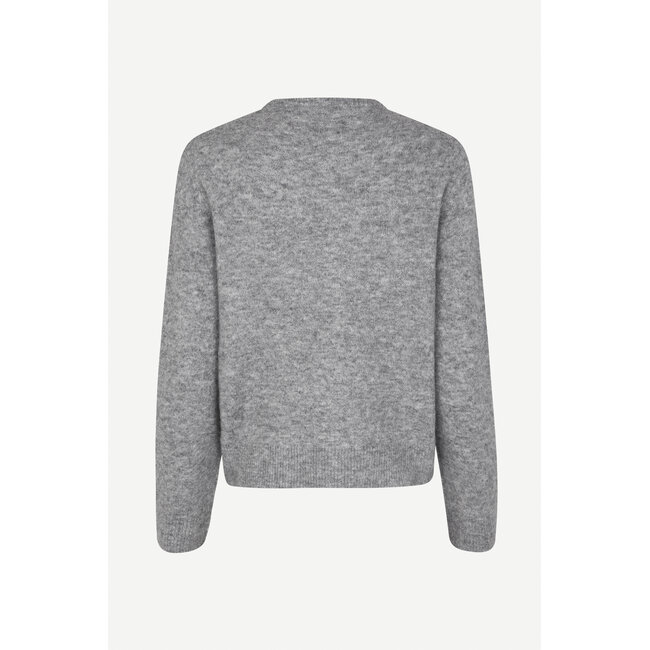 NOR SHORT CARDIGAN 7355 Grey Mel.