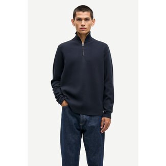 Samsoe Samsoe GUNAN TURTLE NECK ZIP Sky Captain