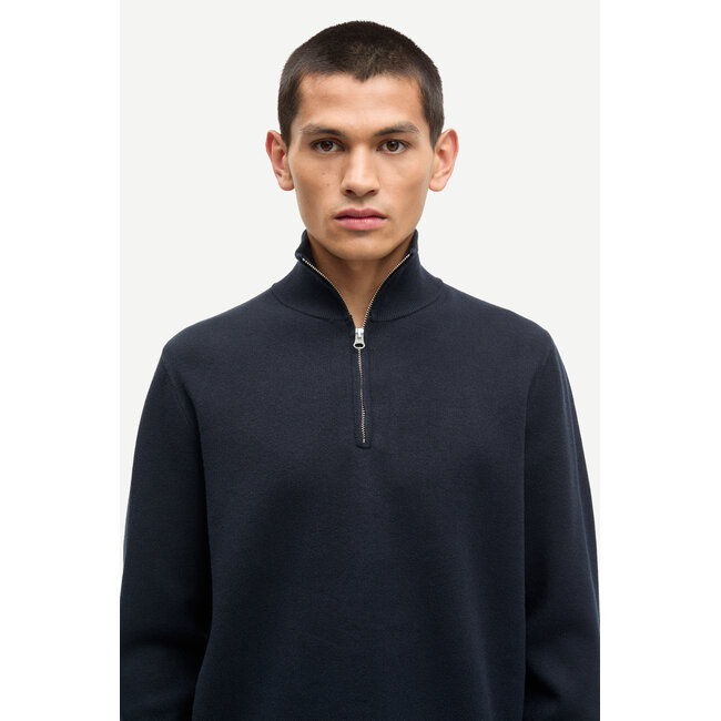 GUNAN TURTLE NECK ZIP Sky Captain
